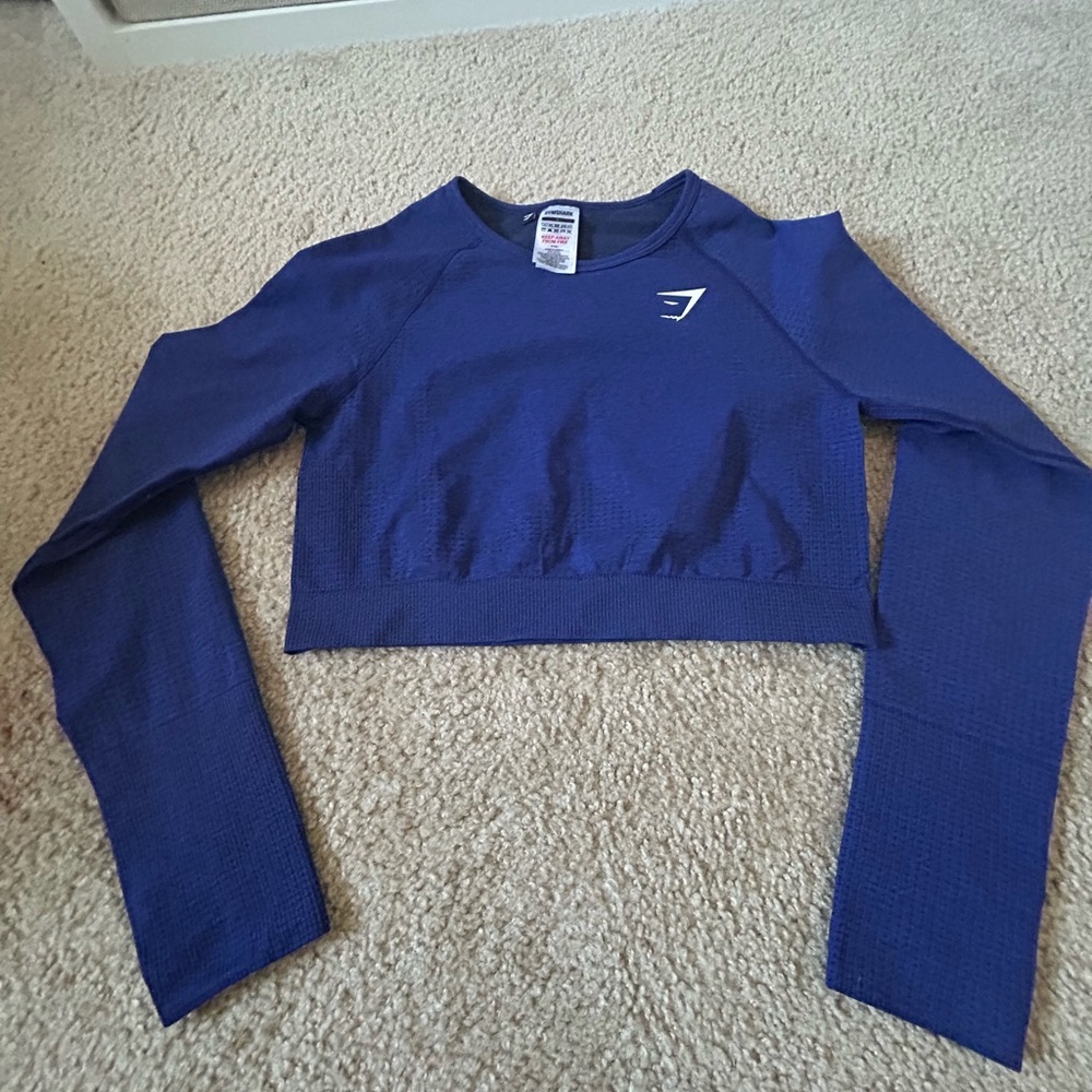 Gymshark purple Athletic Top
